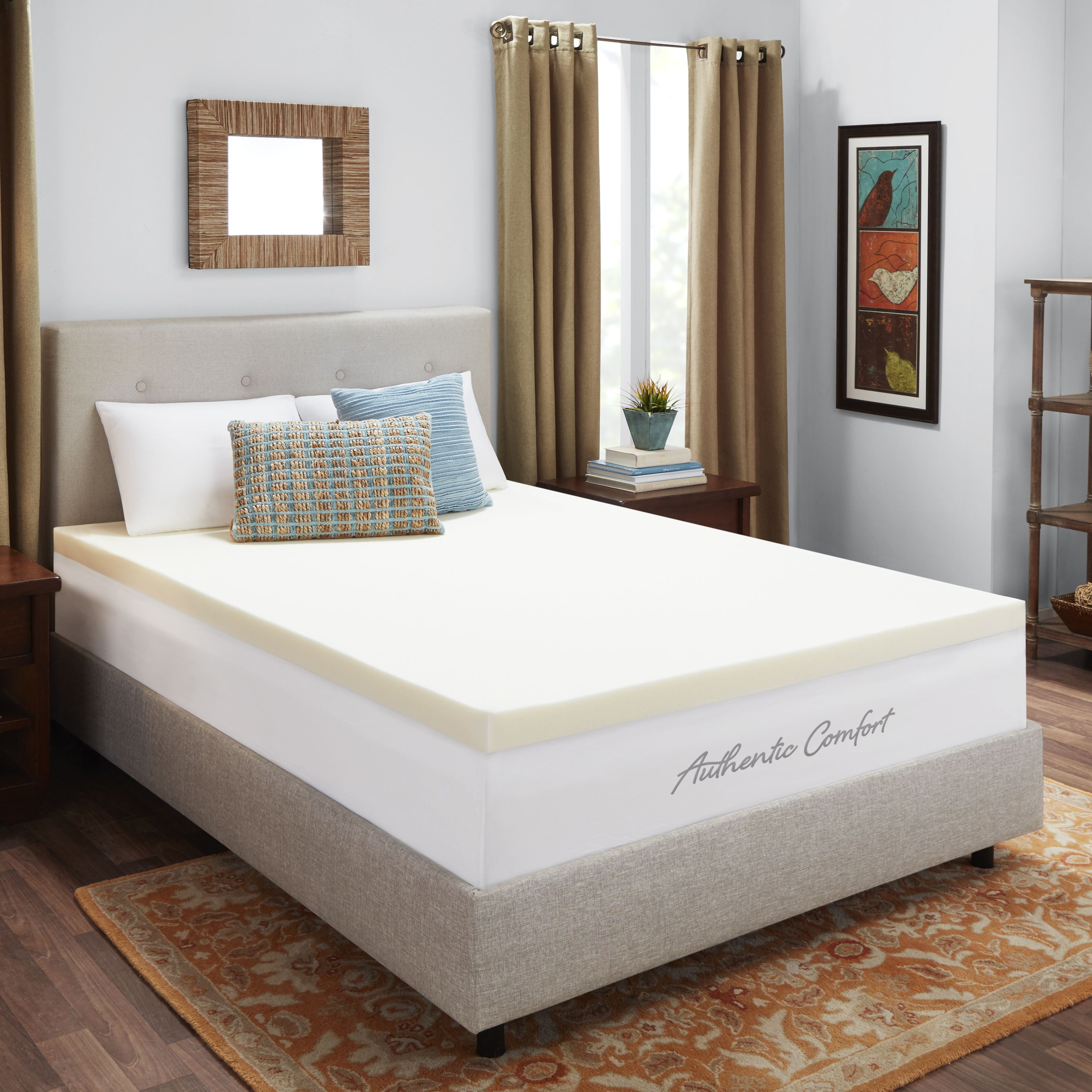 Sleep Studio 3" Breathable Memory Foam Mattress Topper