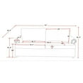 thumbnail image 5 of US Pride Furniture Viviana 76" W Polyester Cushion Back Sofa Bed, Ivory, 5 of 5