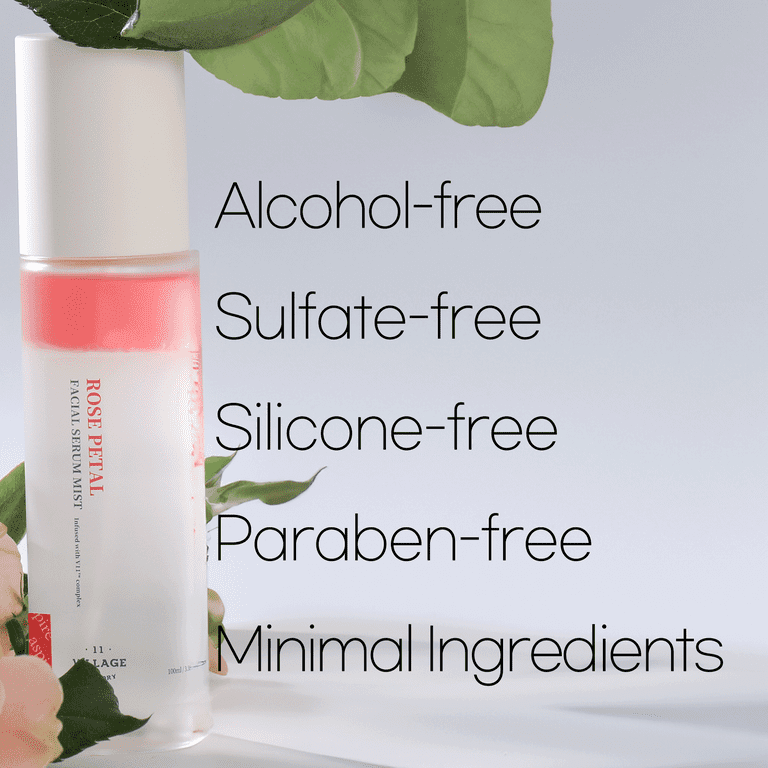 Kit De Soins Coréen à La Rose - Crème + Sérum + Brume Visage - Hydratant Et Anti-âge - Neuf