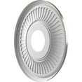 thumbnail image 4 of Ekena Millwork 13"OD x 3 1/2"ID x 3/4"P Berkshire Thermoformed PVC Ceiling Medallion (Fits Canopies up to 5 3/4"), Aged Dark Steel, 4 of 5