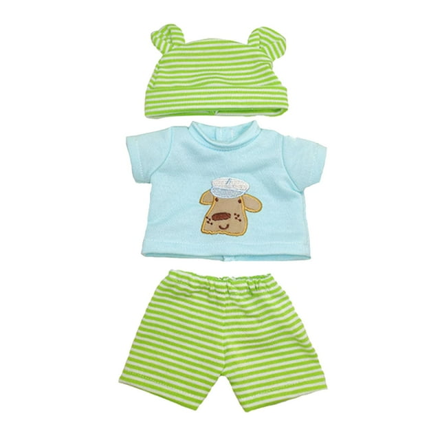 Vêtements de Poupée Bébé Faits à la Main Costumes Pyjamas pour Poupées Bébé de 30 cm /11,8 Pieds' Vêtements Style6