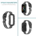 thumbnail image 3 of Banda de pulsera inteligente para Huawei Band 7 NFC / Band 6 / Honor Band 6 (Negro), 3 of 7