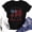 Black, variant on Conairie 250 Years American Flag Shirt for Women 250th Anniversary USA Short Sleeve T Shirt Casual Regular Independence Day Freedom Tee Tops Black L