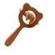 thumbnail image 5 of Puesto de artesanía con sonajero de oso de haya para rechinar los dientes, dientes sanos, mordedura de bebé, juguetes para morder, 5 of 6