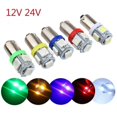 thumbnail image 1 of 10pcs Ba9s Car LED Bulb T4w T11 5050 5 Smd Interior Light Bulbs Dc 12v 24v Super Bright License Plate Light Auto Lighting White Blue, 1 of 5