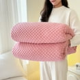 thumbnail image 6 of KQJQS Double Sided Fleece Plaid Blanket, Printed Flannel Sofa Blanket, Soft and Warm Office Throw, Cozy Gift Blanket, 39.3x59In, 6 of 6