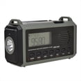 thumbnail image 5 of Solar Hand Crank AM FM SW NOAA Weather Radio 4 Ways Powered 10000MAh Multifunction Radio Torch SOS Alarm Power Bank, 5 of 5