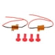 thumbnail image 2 of 2 piezas para coches 25 W 10 ohmios Resistencia de carga Indicador de señal de Parpadeo fijo Flash Yotijar Resistencia de carga ligera 25W 25Ohm, 2 of 8