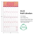 thumbnail image 5 of DaySpring Monthly Calendar (12"x12") Lg Grid Floral 12 Month Jan 2026-Dec 2026, 5 of 5