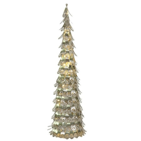 3 pre lit chagne christmas cone tree yard art 3 pre lit chagne christmas cone tree yard art