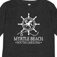 thumbnail image 4 of Inktastic Myrtle Beach South Carolina Boys or Girls Long Sleeve Toddler T-Shirt, 4 of 5