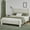Beige, variant on 4 EVER WINNER Queen Bed Frame, Queen Size Bed Frame, Upholstered Queen Bed with Rounded Legs, Boucle Bed Frame with Headborad, Beige