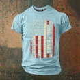thumbnail image 2 of WAYUTE Mens 250 Anniversary USA Shirt National Flag Colors Graphic Crewneck Tee Casual Outdoor Activities Daily Wear 4th of July T Shirt, 2 of 3