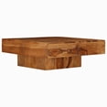 thumbnail image 2 of vidaXL Coffee Table 31.5"x31.5"x11.8" Solid Wood Acacia, 2 of 9