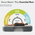 thumbnail image 2 of Intex Dura Beam Essential Rest Blow Up Queen Mattress Air Bed with Built In Pump, 2 of 11