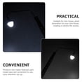thumbnail image 2 of HEALEEP 2Pcs Sand Table Layout Prop Miniature Train Lamp Model Silver ABS for DIY Enthusiasts, 2 of 8