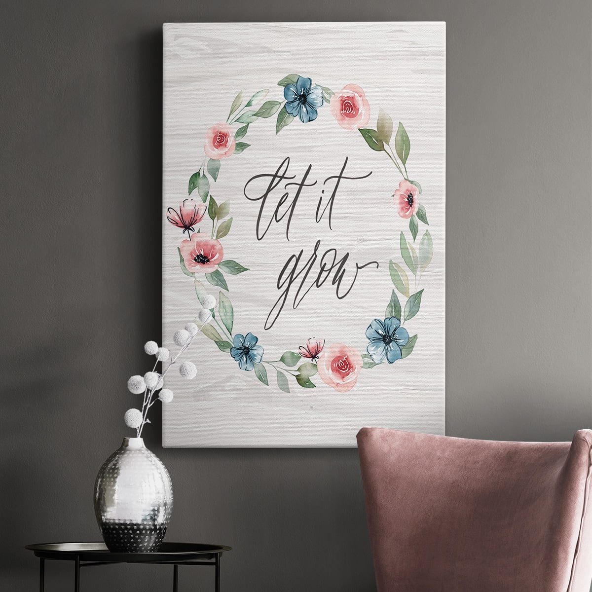 Let It Grow Premium Gallery Wrapped Canvas - Ready to Hang