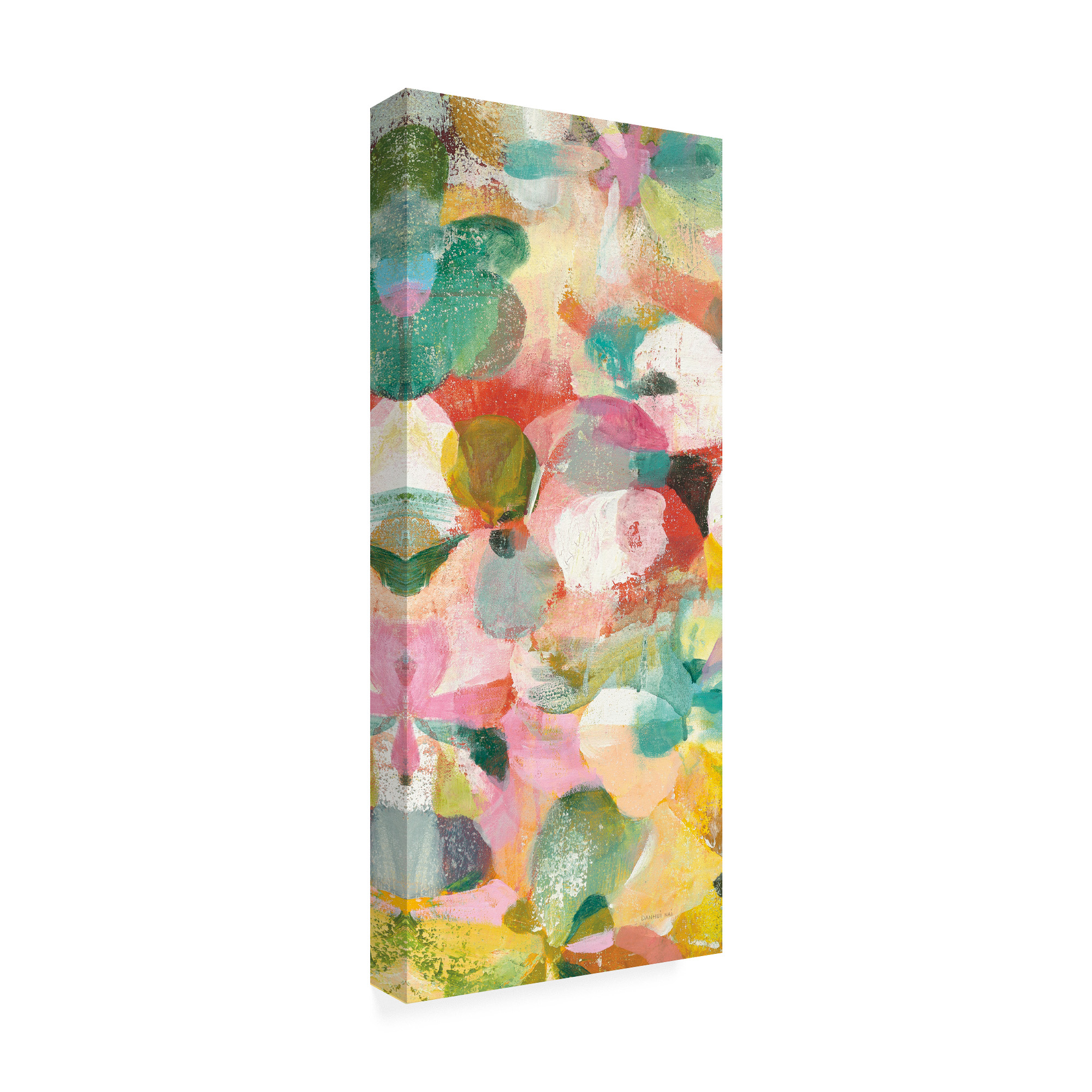 Trademark Fine Art 'Happy Garden II Crop' Canvas Art by Danhui Nai