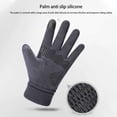 thumbnail image 6 of TERGAYEE Winter Gloves,Men Warm Thermal Lightweight manipulatescreen Gloves,Fleece Lined Thick Warm Gloves for Driving Running Cycling Texting, 6 of 6