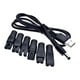 thumbnail image 4 of Conector convertidor de carga de afeitadora jinwen adaptador USB para peluquería 6 piezas, 4 of 8