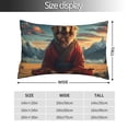 thumbnail image 2 of Salouo Meditating Golden Retriever Pattern Pillow Cases,1PC Pillow Covers with Envelope Closure Decorative Pillow Case for Bed Couch,Pillows Not Included-14"x20", 2 of 6