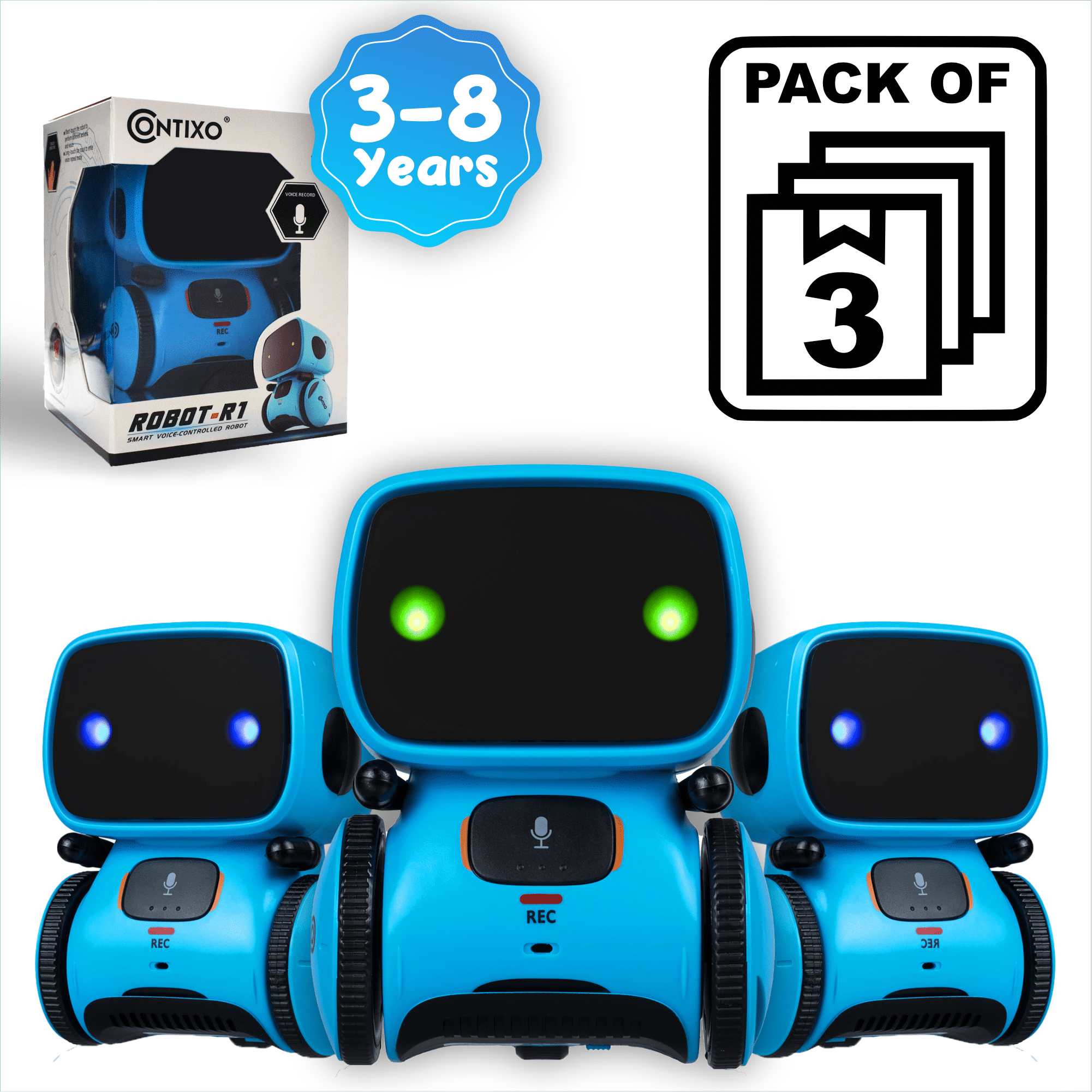 Robot For Kids Dammyty Remote Control Robot Toy, Intelligent