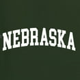 thumbnail image 6 of Wild Bobby State of Nebraska College Style Unisex Hoodie Sweatshirt, 6 of 6