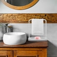 thumbnail image 5 of FELTECHELECTR Dish Towel Rack Grey Plastic with Stable Base for Countertop, 5 of 8