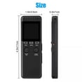 thumbnail image 3 of CSYANXING Lecture Recorder 3072Kbps PCM Recording A B Repeat Playback for Language Learning Effective Study Aid Black Finish, 3 of 8
