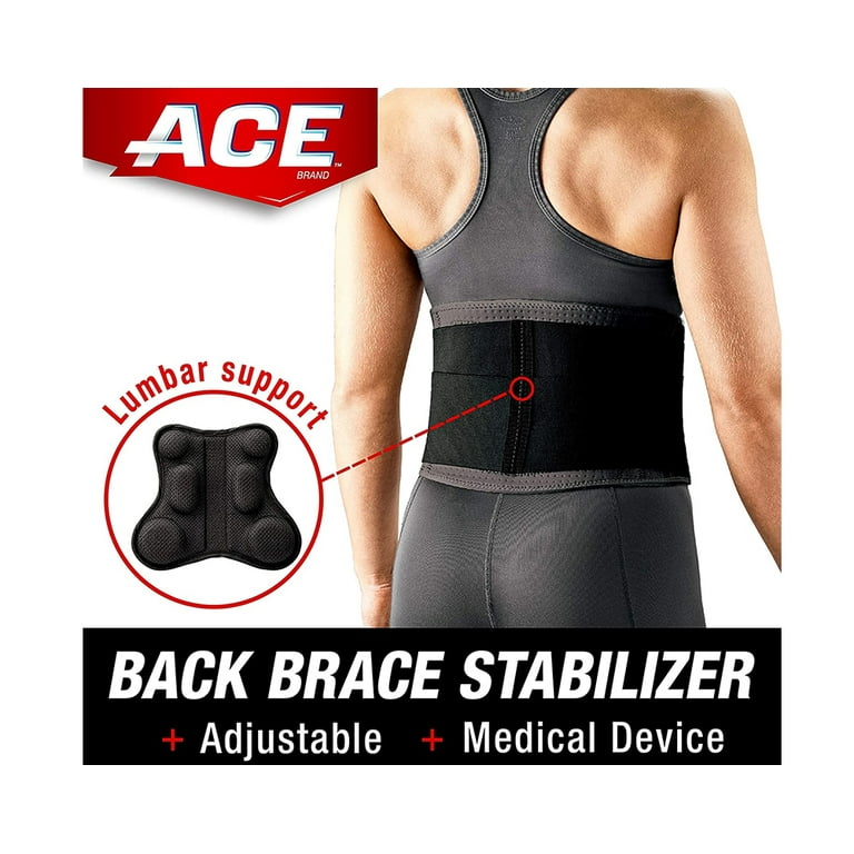 Ace Deluxe Back Stabilizer With Lumbar Support 207399