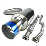 Spec-D Tuning 2.5" Inlet Catback Exhaust System Compatible with 2005-2010 Scion Tc Stainless Steel Burnt Tip