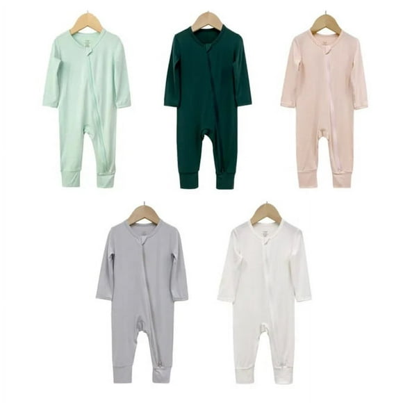 OEM Enfants Vêtements Bébé Bambou Côtelé Pyjama Dormeur Vêtements Garçon et Fille Bambou Bébé Romper Premium Bambou Bébé Vêtements
