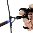 thumbnail image 1 of Tundralight 360°Rotation Thumb Bow Release, Aluminum Alloy 3 Finger Thumb Trigger Caliper Gripound Bow Release Aid, Replaceable Bow Release Trigger Caliper Grip Black, 1 of 5