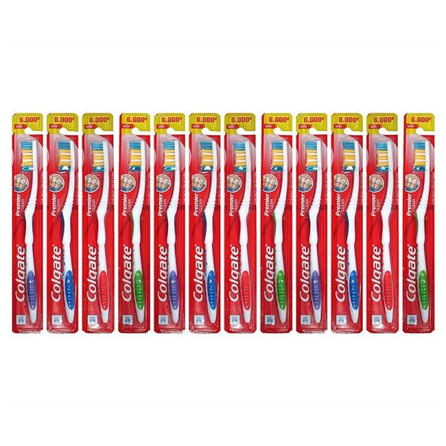 ColgatePREMIER-12B Premier Classic Clean Medium Toothbrush - Case of 12