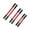 Red, variant on Kokiya 6 Pieces RC Car Pull Rod Link Rod Spare Part RC Car Accessory Servo Link Rod for Red