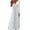 White, variant on IROINNID Maxi Dress for Women Strapless V-Neck Shift Dress Winter V-Neck Long Sleeve Button Long Dress ,Black