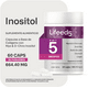 thumbnail image 5 of Inositol Lifeed5 60 Cápsulas Myo-Inositol D-Chiro Colágeno Hidrolizado, 5 of 7