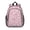 Poodle Pink Pattern, variant on Airedale Terrier and Roses Blue Pattern Backpack for School, Cute School Bag with Adjustable Shoulder Straps and Padded Back, 15"x11.42"x5.5"