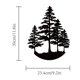 thumbnail image 3 of Ganfancp Decoración Metálica Personalizada En Paredes de Pasillos Exteriores Decoración Artesanal de Hierro con Forma de Bosque Liquidación Ventas Hoy Ofertas Prime 1X Decoración, 3 of 6