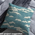 thumbnail image 2 of Homewish Ocean Theme Fabric by the Yard 3 Yard,Sea Wave Sewing Fabric,White Blue Room Decor Fabric by the Yard For Men Women,Ultra Soft Home Decor, 2 of 6