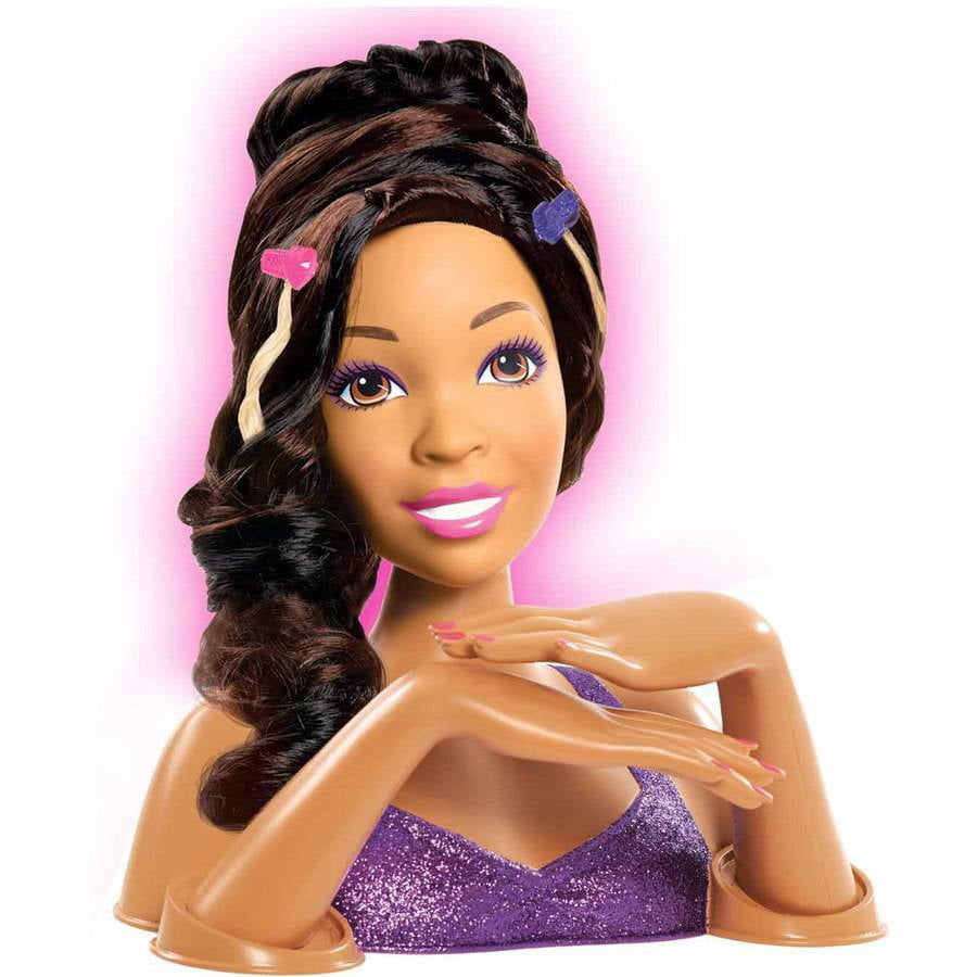 barbie deluxe styling head walmart