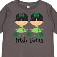 thumbnail image 4 of Inktastic Irish Twins St Patricks Girls Girls Long Sleeve Toddler T-Shirt, 4 of 5