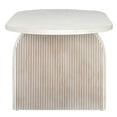thumbnail image 5 of SAFAVIEH Syura Modern Oval Wood Coffee Table, White Wash, 5 of 10