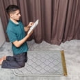 thumbnail image 2 of Prayer Mat 1PC,Foldable Flannel Carpet with Non-Slip Backing for Home, Office & Travel Use(Silver), 2 of 8