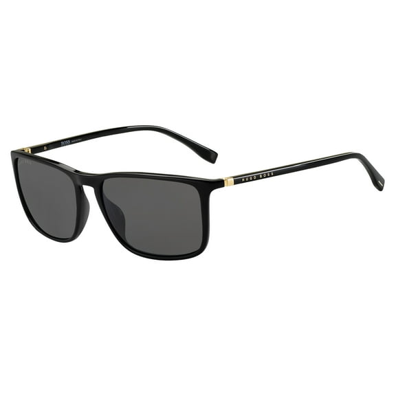 Hugo Boss BOSS 0665/S/IT Sunglasses BLACK GOLD/GREY 57/16/145