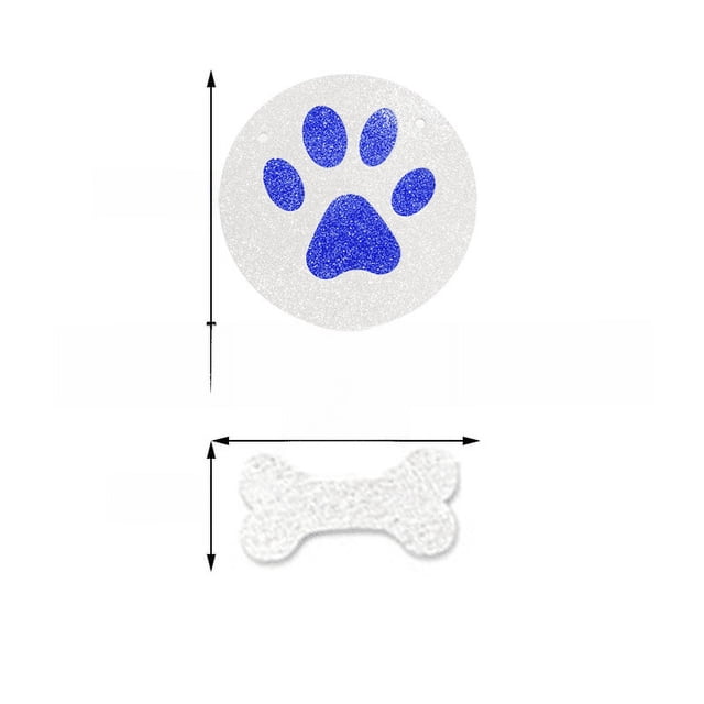 Bandera con forma de perro Let's Pet, pancarta con temática de mascotas, decoración para fiesta de cumpleaños, bandera con cadena de flores