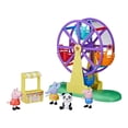 thumbnail image 4 of Preescolar Hasbro Peppa Pig Peppa en la feria, Set de juego con rueda de la fortuna, taquilla y 3 figuras, a partir de 3 años, 4 of 4