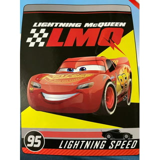 OEKO TEX Lightning McQueen Disney Pixar 95 Cars Fleecedecke