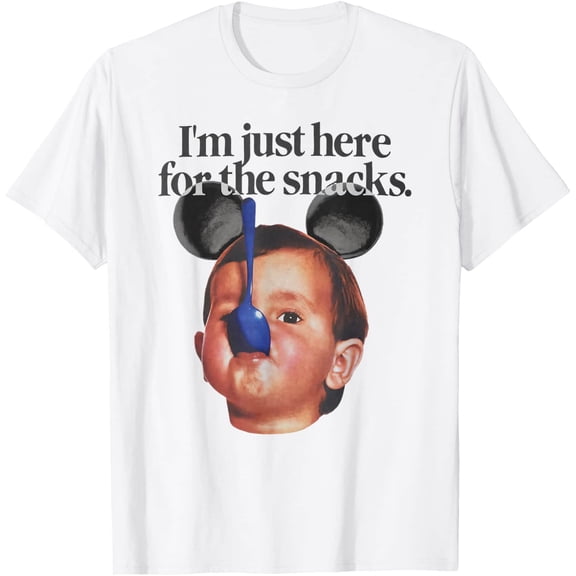 Just Here for the Snacks Trip T Shirt All Size S-5XL