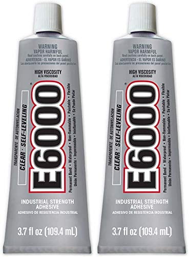 E6000 Craft Adhesive, 3.7 Fluid Ounces, 4-Pack